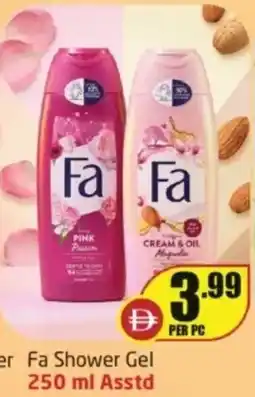 Delta Centre Conditioner fa shower gel asstd offer