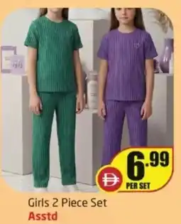 Delta Centre Girls 2 piece set asstd offer