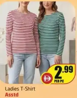 Delta Centre Ladies t-shirt asstd offer