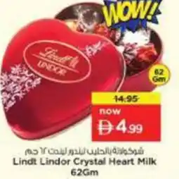 Nesto Lindt Lindor Crystal Heart Milk offer