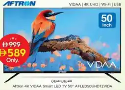 Nesto Aftron 4K VIDAA Smart LED TV 50" AFLED50UHDT2VIDA offer