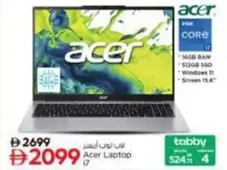 Nesto Acerr Laptop i7 offer