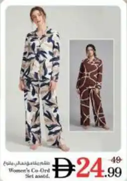 Nesto Women's Co-Ord Set asstd offer