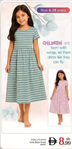 Nesto Girls Basic Frock offer