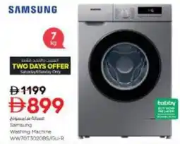 Nesto Samsung Washing Machine WW701302085/GU-R offer