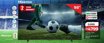 Hisense 4K QLED TV 98Q6Q