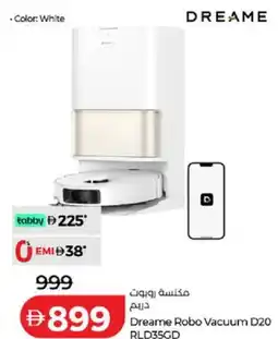 Lulu Hypermarket Dreame Robo Vacuum D20 RLD35GD offer