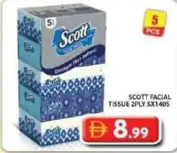 Grand Hyper Market Scott facial tissue 2ply offer