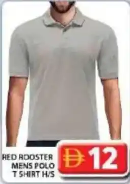 Grand Hyper Market Red rooster mens polo tshirt h/s offer