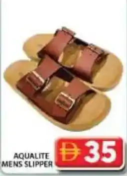 Grand Hyper Market Aqualite mens slipper offer
