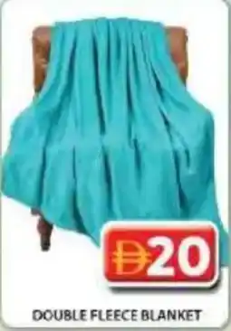 Grand Hyper Market Double fleece blanket offer