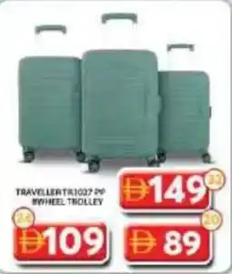 Grand Hyper Market Travellertr1027 wheel trolley 32" offer