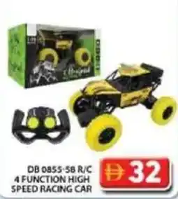 Grand Hyper Market 4 function high speed racing car offer