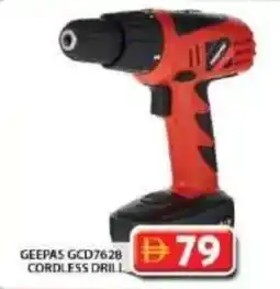 Grand Hyper Market Geepas gcd7628 cordless drill offer