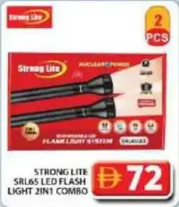 Grand Hyper Market Strong lite srl65 led flash light 2in1 combo offer