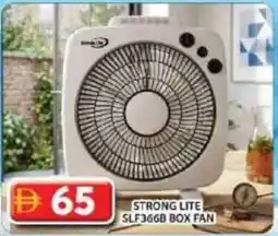Grand Hyper Market Strong lite slf366b box fan offer