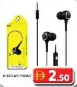 Grand Hyper Market K-28 ear phone offer