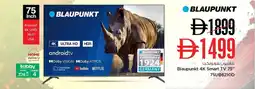 Nesto Blaupunkt 4K Smart TV 75" 75UB6210D offer