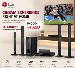 Nesto LG LHD657 DVD Home Theater System offer