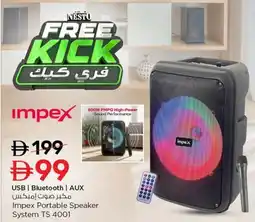 Nesto Impex Portable Speaker System TS 4001 offer