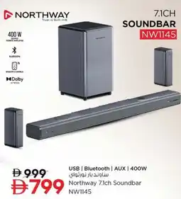 Nesto Northway 7.1ch Soundbar NW1145 offer