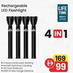 Nesto Rechargeable LED Flashlight offer