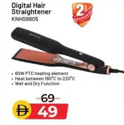 Nesto Digital Hair Straightener KNHS6605 offer