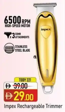 Nesto Impex Rechargeable Trimmer offer