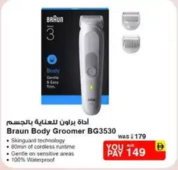 Nesto Braun Body Groomer BG3530 offer