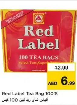 Nesto Red Label Tea Bag 100'S offer