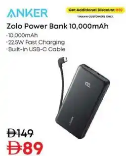 Nesto Anker Zolo Power Bank 10,000mAh offer