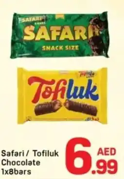 Day To Day Safari/Tofiluk Chocolate offer