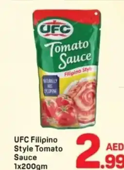 Day To Day Ufc filipino style tomato sauce offer