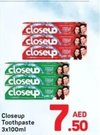 Day To Day Closeup toothpaste offer