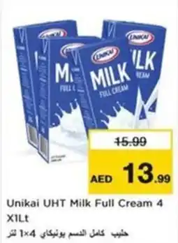 Nesto Unikai uht milk full cream offer