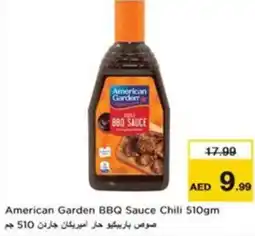 Nesto American garden bbq sauce chili offer