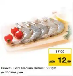 Nesto Prawns extra medium defrost offer