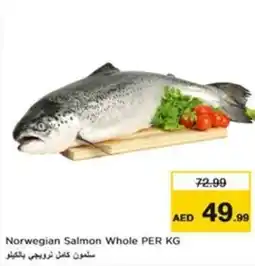 Nesto Norwegian salmon whole offer