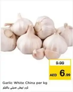 Nesto Garlic white china offer