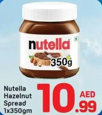 Day To Day Nutella hazelnut spread offer