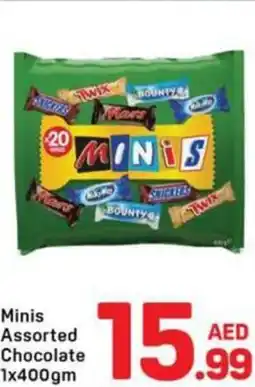 Day To Day Minis assorted chocolate offer