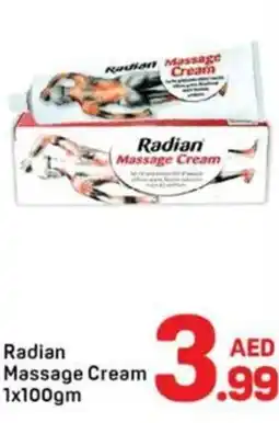 Day To Day Radian massage cream offer