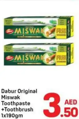 Day To Day Dabur original miswak toothpaste +toothbrush offer