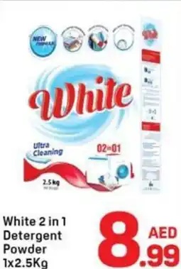 Day To Day White 2 in 1 detergent powder offer