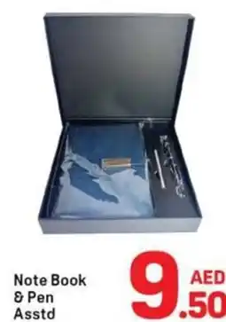 Day To Day Note book & pen asstd offer