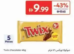 Carrefour Twix chocolate offer