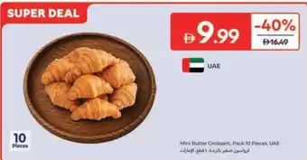 Carrefour Mini Butter Croissant offer