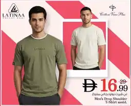 Nesto Men's Drop Shoulder T-Shirt asstd offer