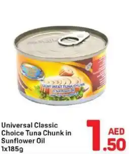 Day To Day Universal Classic Choice Tuna Chunk in Sunflower Oil offer