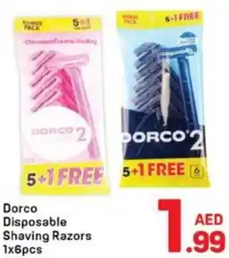 Day To Day Dorco Disposable Shaving Razors offer